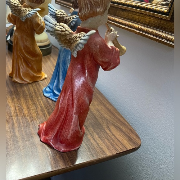 Unique angels statues playing , musical instruments - Picture 13 of 16